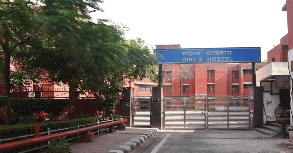 Girls hostel of YMCA Faridabad 