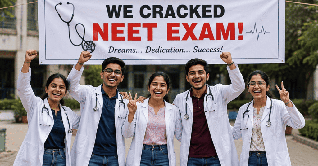 Students Cracked NEET Exam